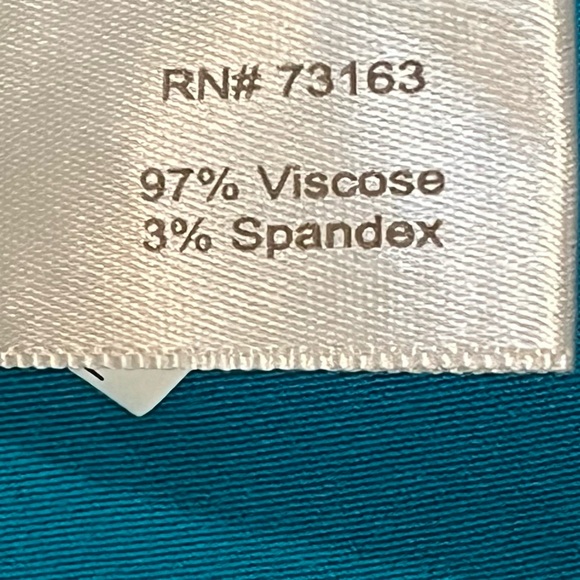 Boston Proper •Turquoise Knot Front Sleeveless Top - XS - Picture 7 of 7